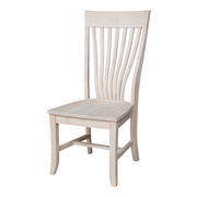 International Concepts Amanda Chairs, Set of 2, Ready to Finish C-58P